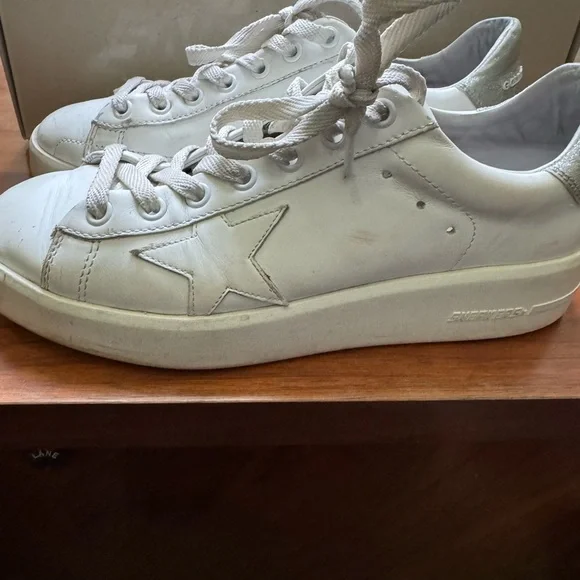 Golden Goose Prue Star White Women’s Sneakers Sz 36 - Picture 6 of 15